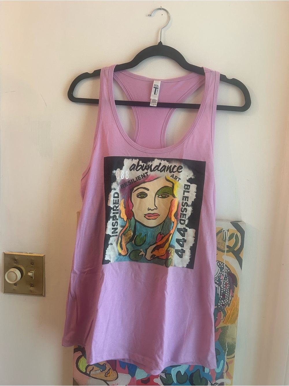 Artist made ABUNDANCE TANK by Addie Wuensch